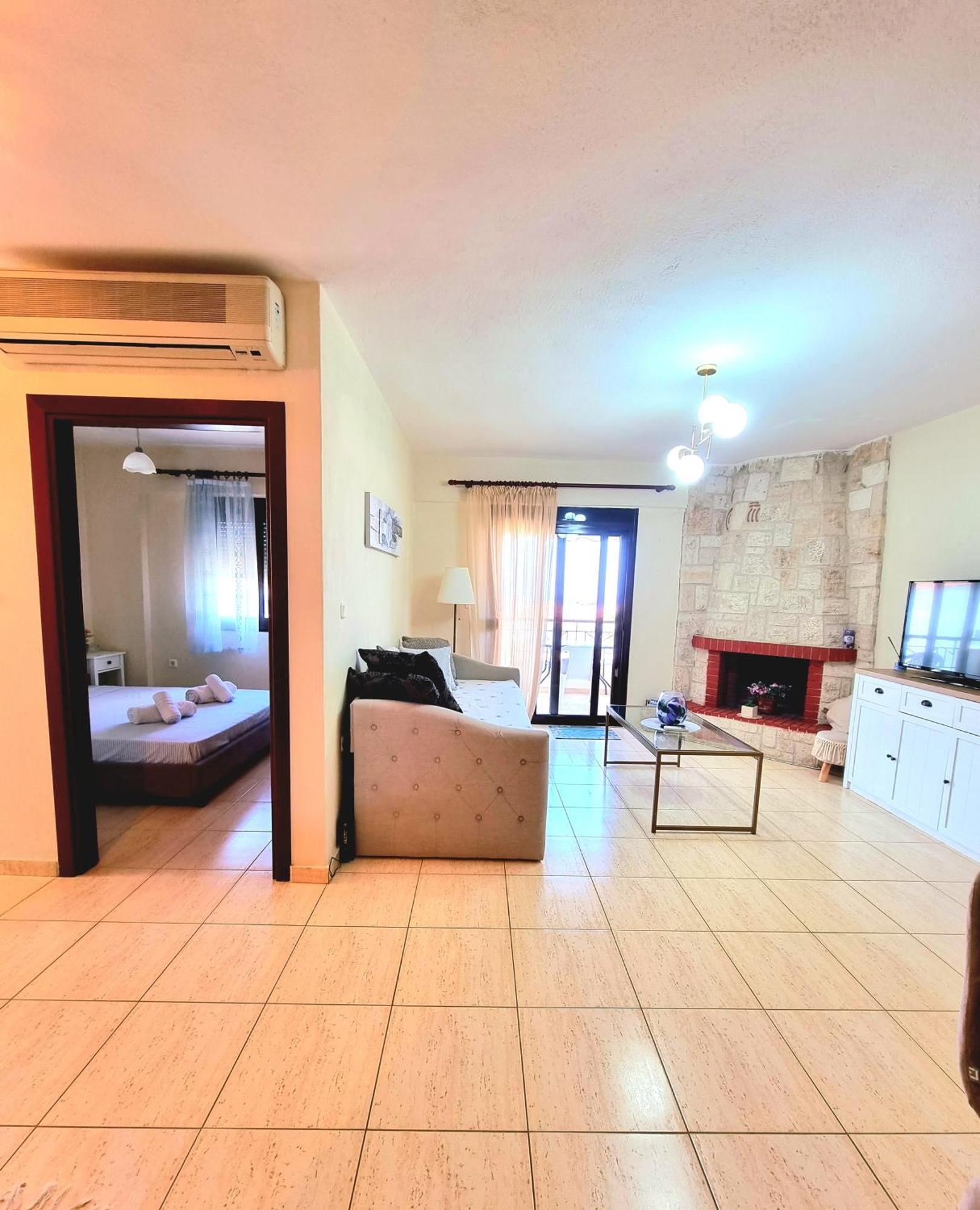 Nice Apartment With Amazing Views Kriopigi Chambre photo